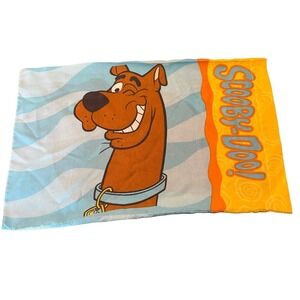 Vintage‎ SCOOBY-DOO Pillowcase Double Sided Standard 1998 Hanna Barbera